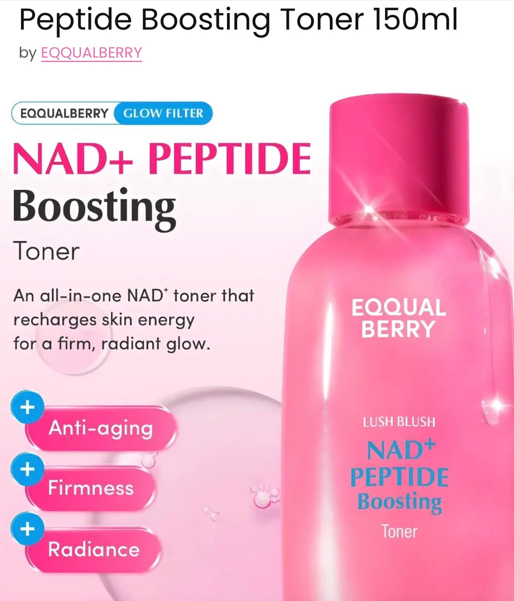 EQQUAL BERRY Lush Blush Boosting Toner