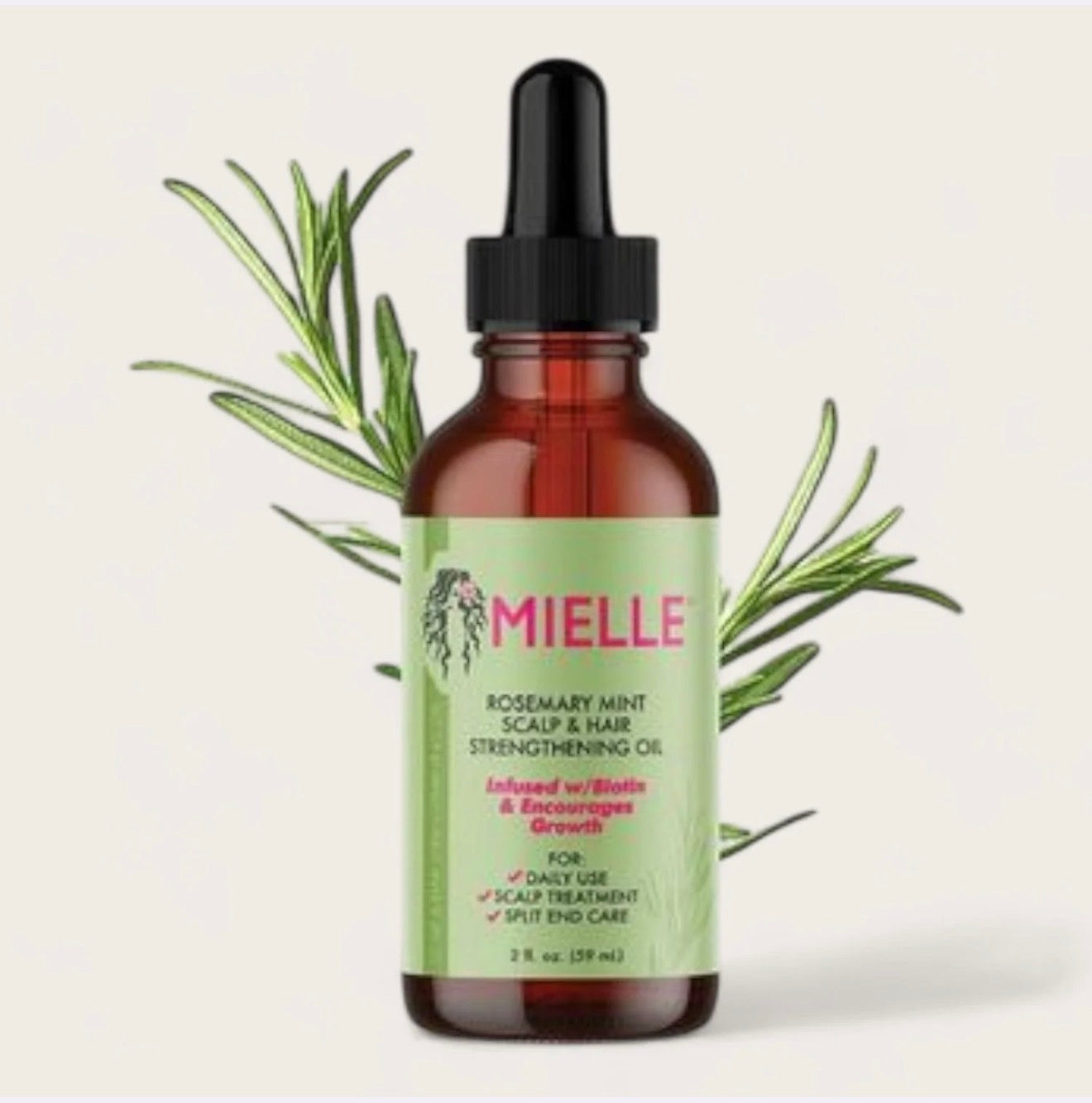 Mielle Huile fortifiante pour le cuir chevelu et les cheveux