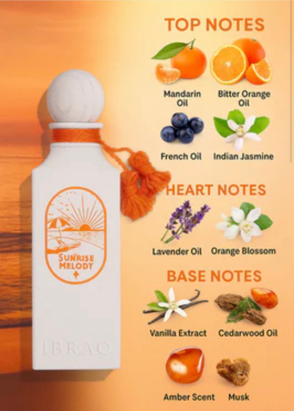 Ibraheem Al Qurashi Sunrise Melody EDP 100ml – Parfum Femme Élégant & Lumineux