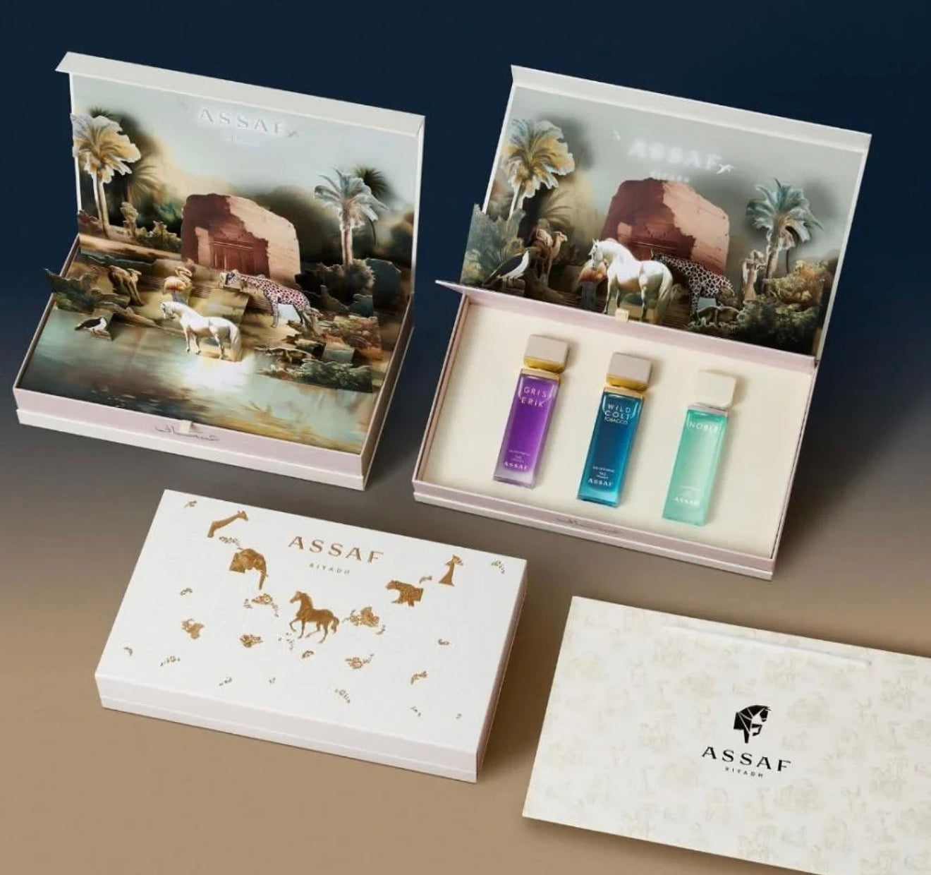 Foundation Day Group by Assaf – Coffret 3×100 ml | Élégance, Héritage & Excellence Olfactive