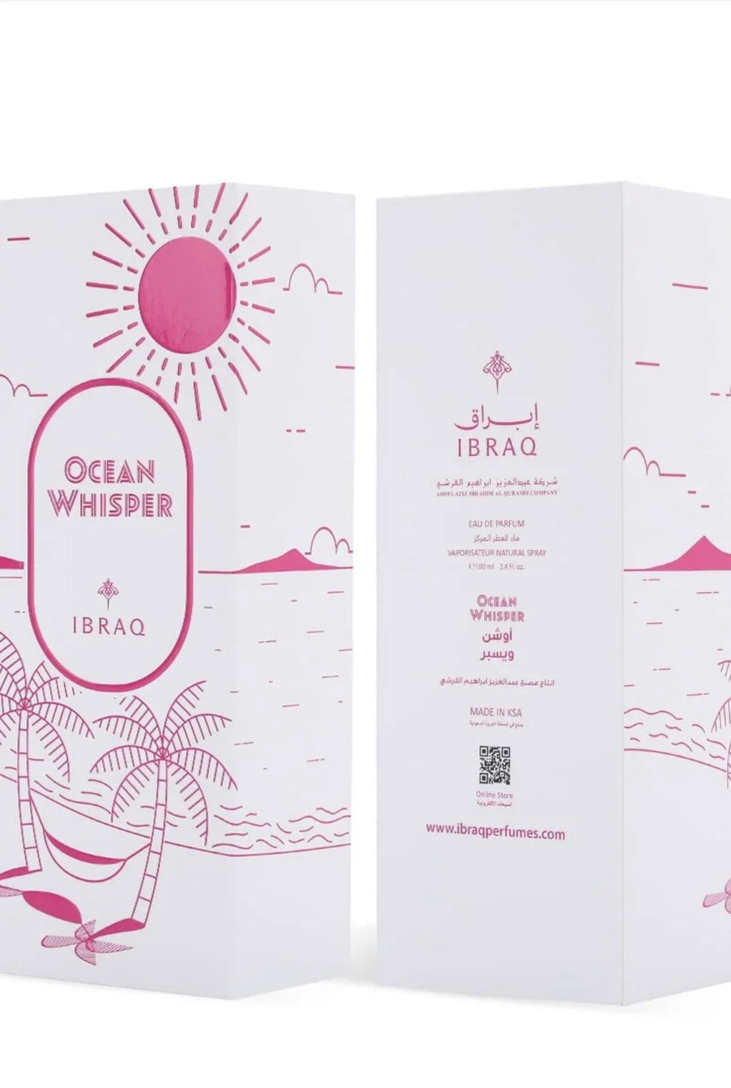 Ibrahim Al Qurashi Ocean Whisper EDP 100ml – Parfum Frais & Élégant