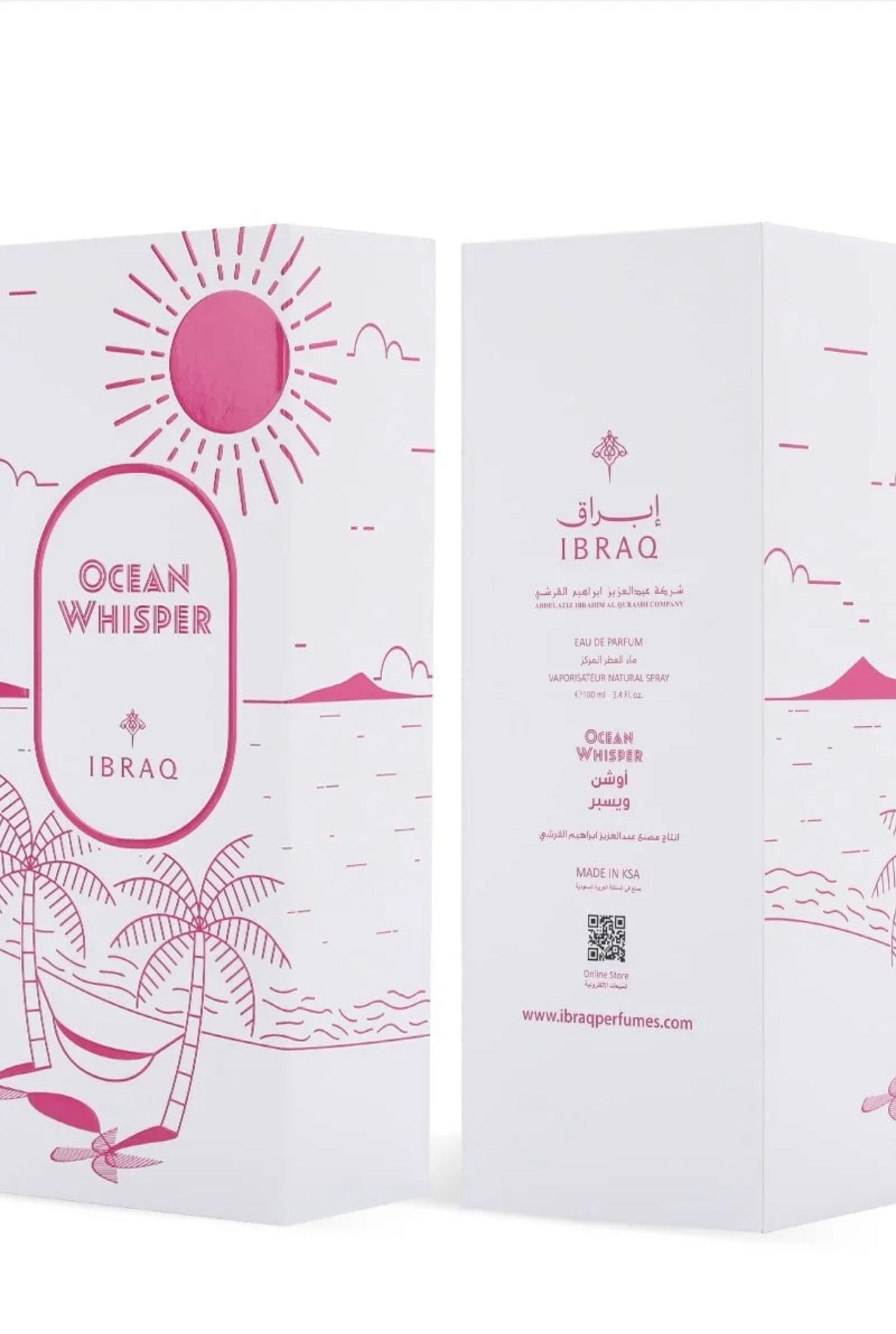 Ibrahim Al Qurashi Ocean Whisper EDP 100ml – Parfum Frais & Élégant