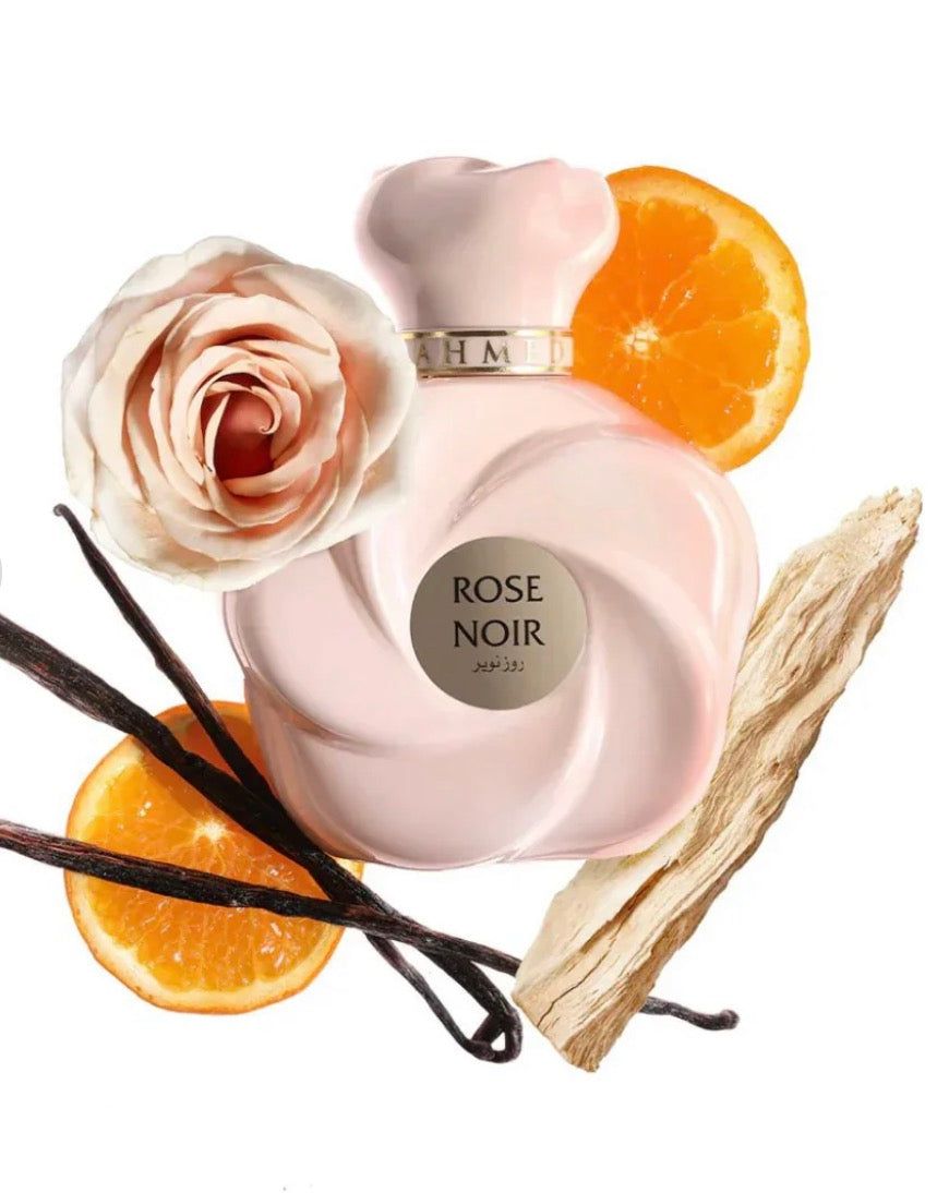 Experience Dark Romance with Ahmed Al Maghribi Rose Noir 75ML