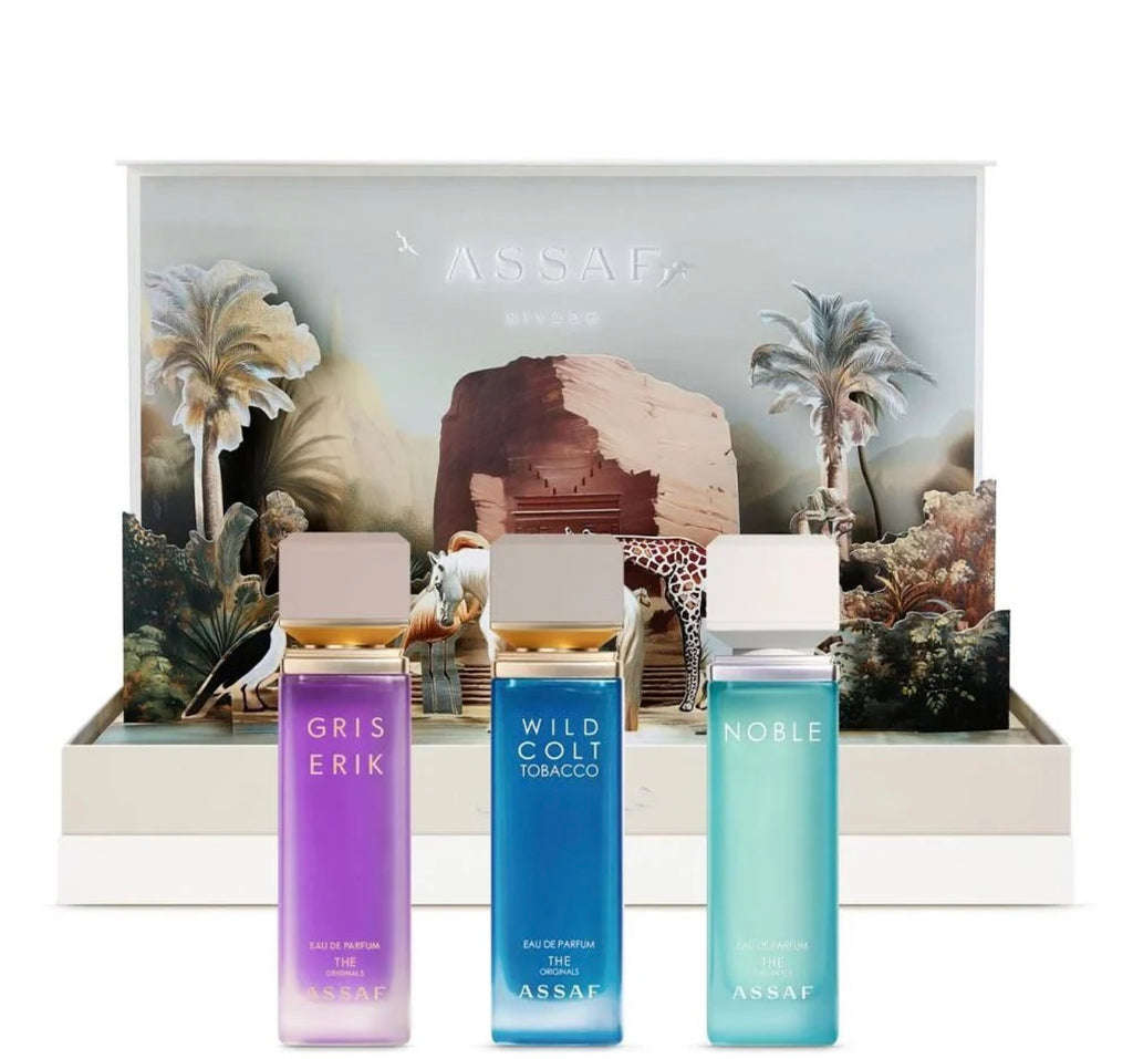 Foundation Day Group by Assaf – Coffret 3×100 ml | Élégance, Héritage & Excellence Olfactive