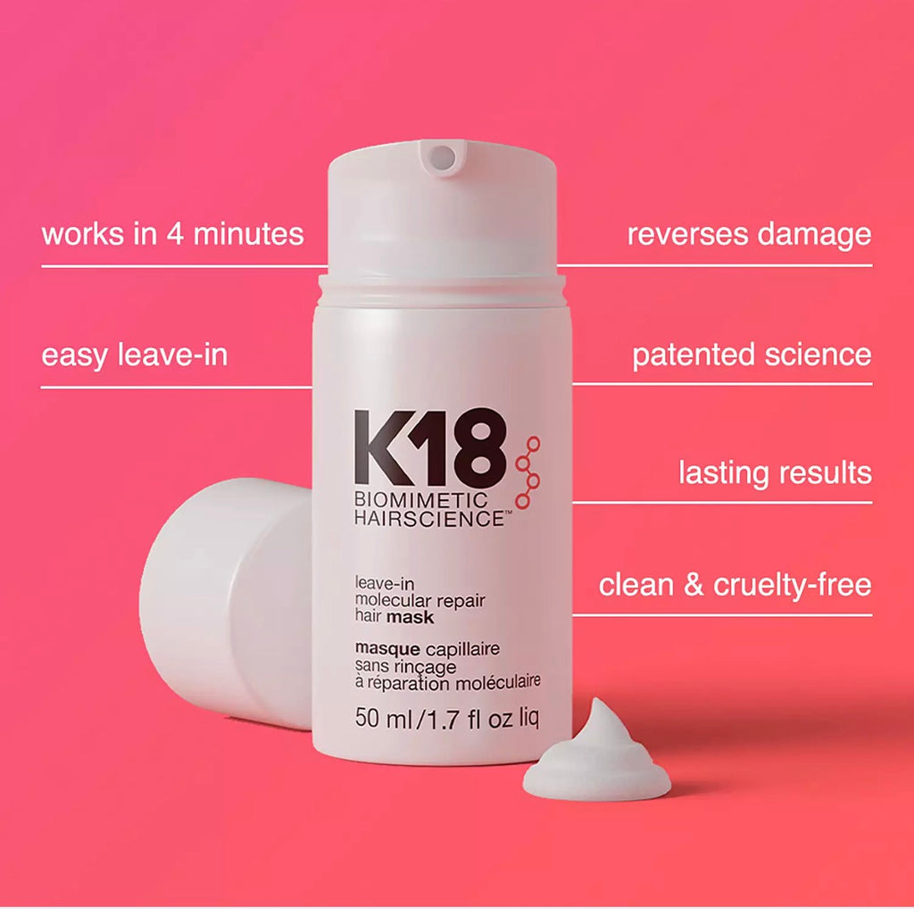 K18 Leave-in Molecular Repair Hair Mask 50ml